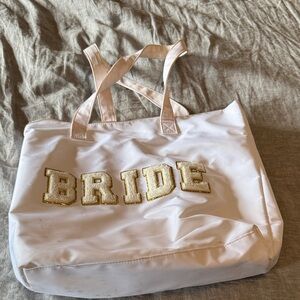 White Bride Tote Bag